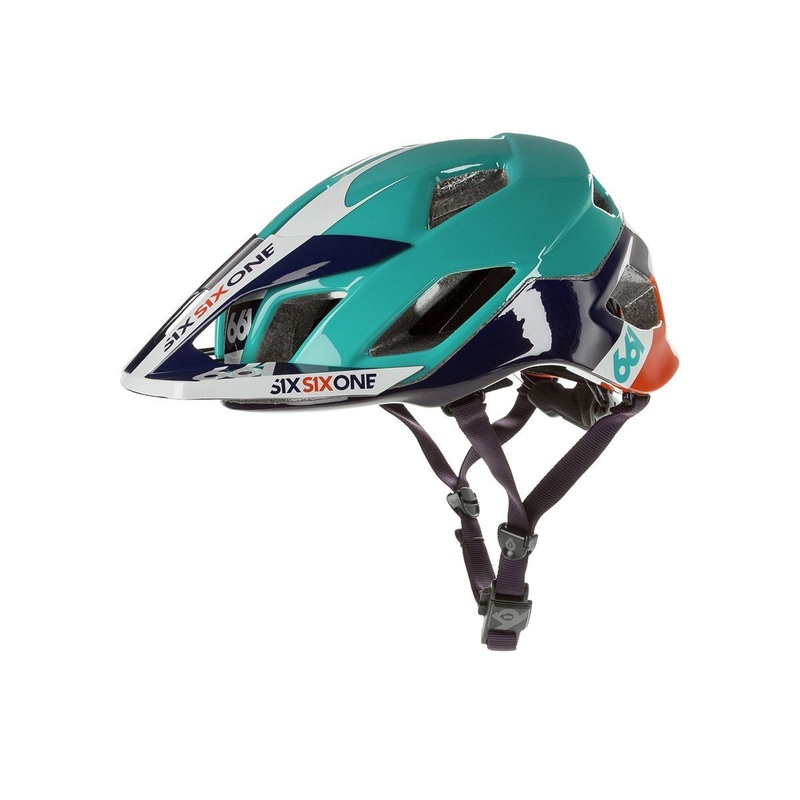661 Evo AM MIPS MTB Helmet – Orange-Blue Orange – Blue X-Small/Small