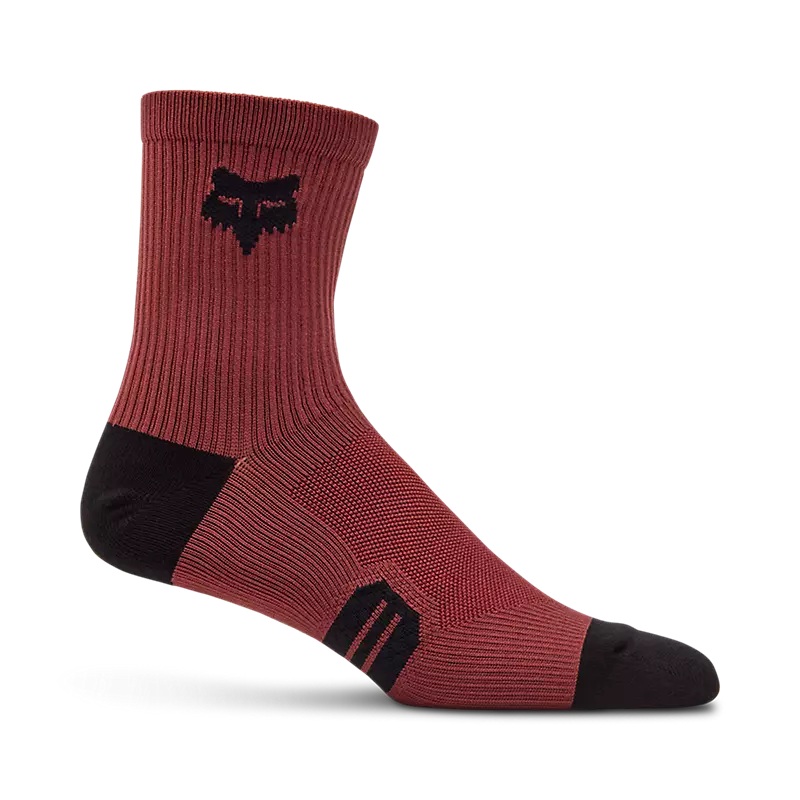 Fox Racing 6″ Ranger Sock – Rust Rust X-Small/Small