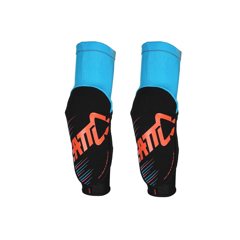 Leatt 3DF Elbow Guard 5.0 – Blue-Orange – 2016 Blue – Orange Small