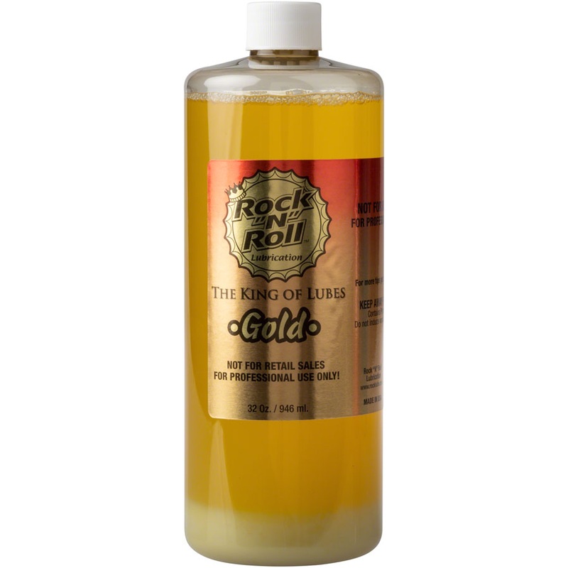 Rock ‘N’ Roll Gold Bike Chain Lube – 32oz, Drip