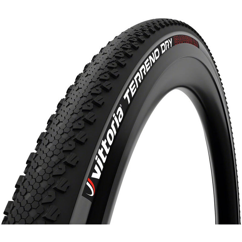 Vittoria Terreno Dry Tire – 700 x 37, Tubeless, Folding, Black/Anthracite, 1C, TNT, G2.0