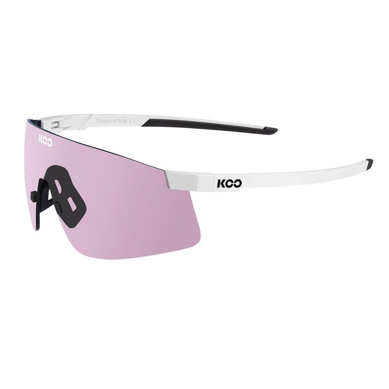 Koo Nova Sunglasses – White Matt-Photocromic Pink White Matt – Photocromic Pink