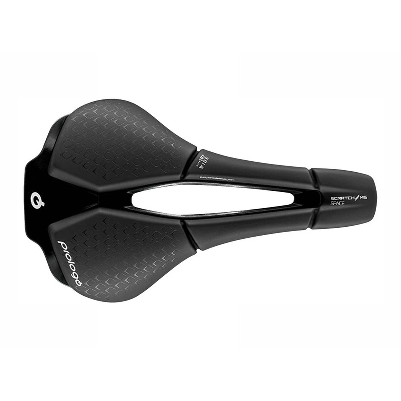 Prologo Scratch M5 Space Saddle – Hard Black Hard Black Tirox Rail