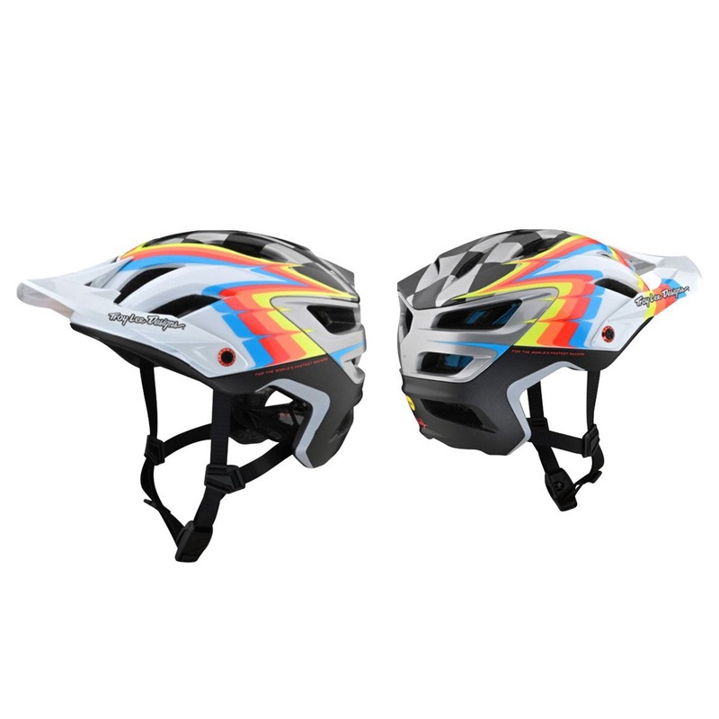 Troy Lee Designs A3 MTB Helmet – Ltd Edition – Sideway White – 2021 Sideway White Small