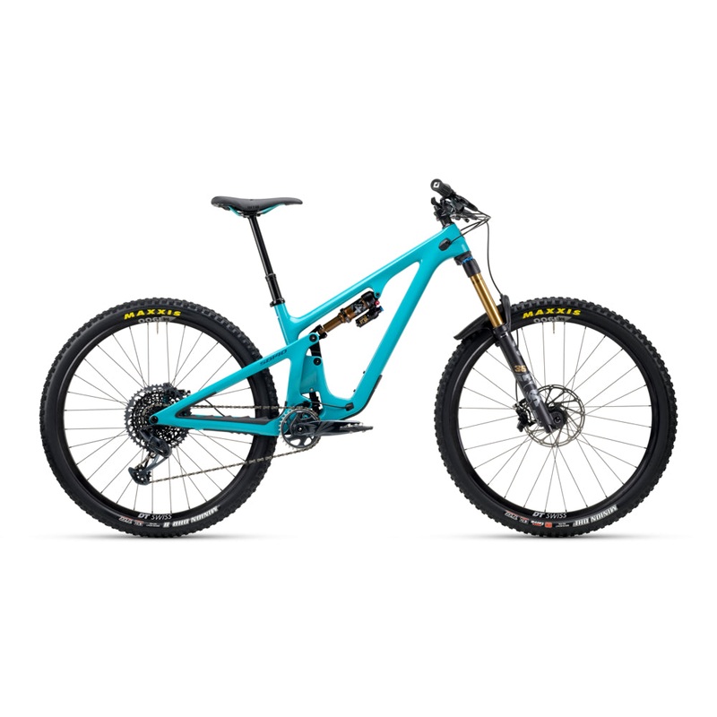 Yeti SB140 29″ Carbon Series Complete Bike w/ C2 GX Lunch Ride Factory Build Turquoise Small