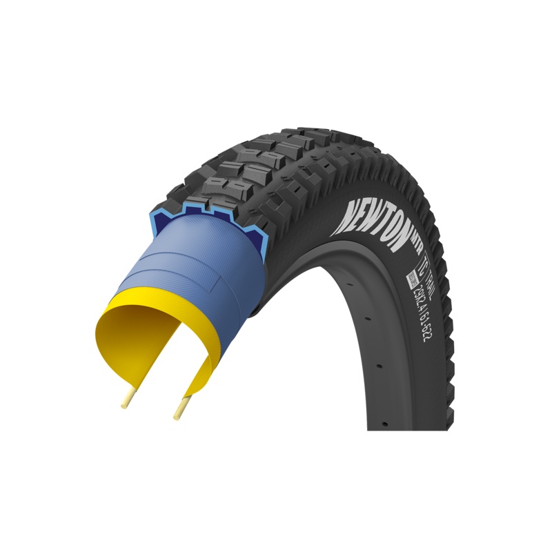 Goodyear Newton MTR Trail 27.5″ Folding MTB Tire – Rear Black 2.4″