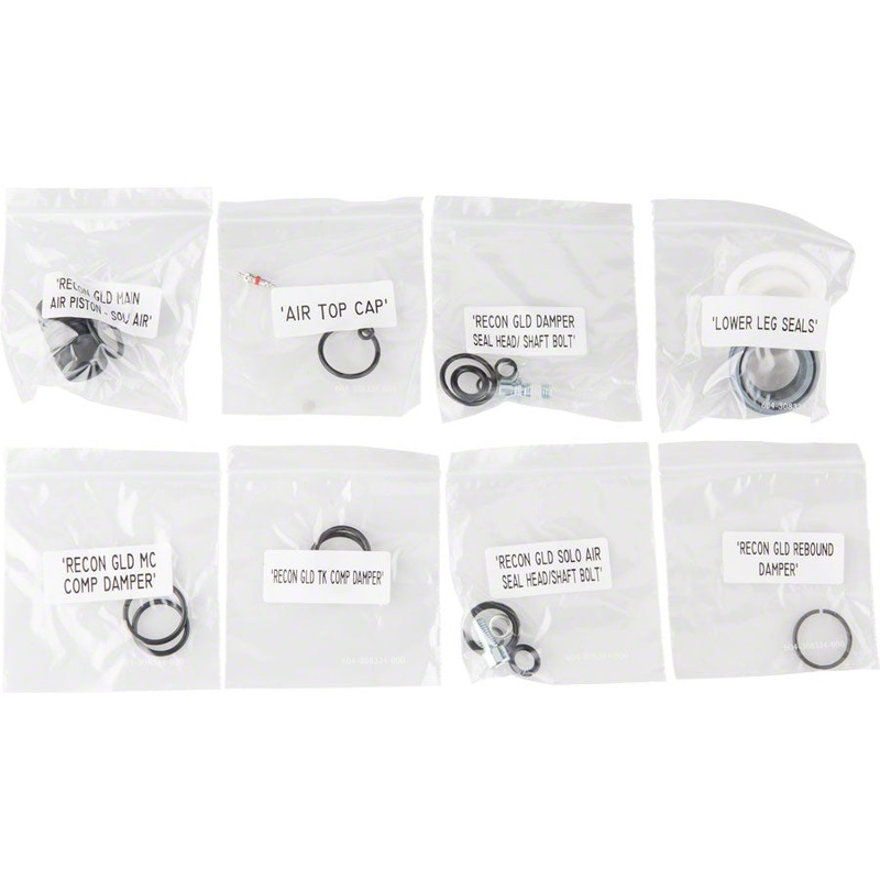 RockShox Fork Service Kit, Full: Recon Gold (2013-2016), Solo Air