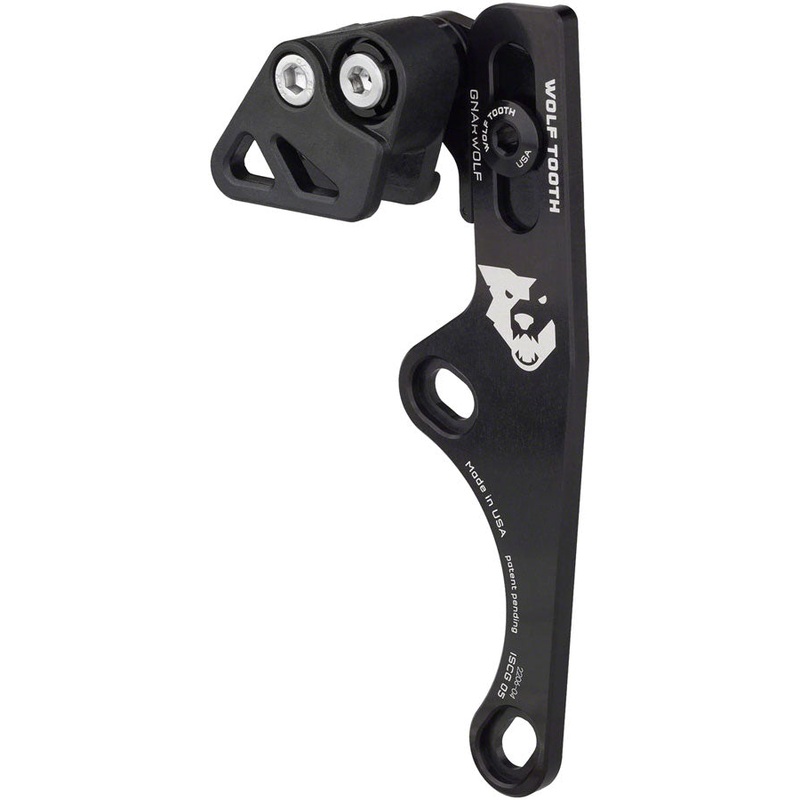 Wolf Tooth Gnarwolf Chainguide ISCG05 Mount, Black, Rev 2