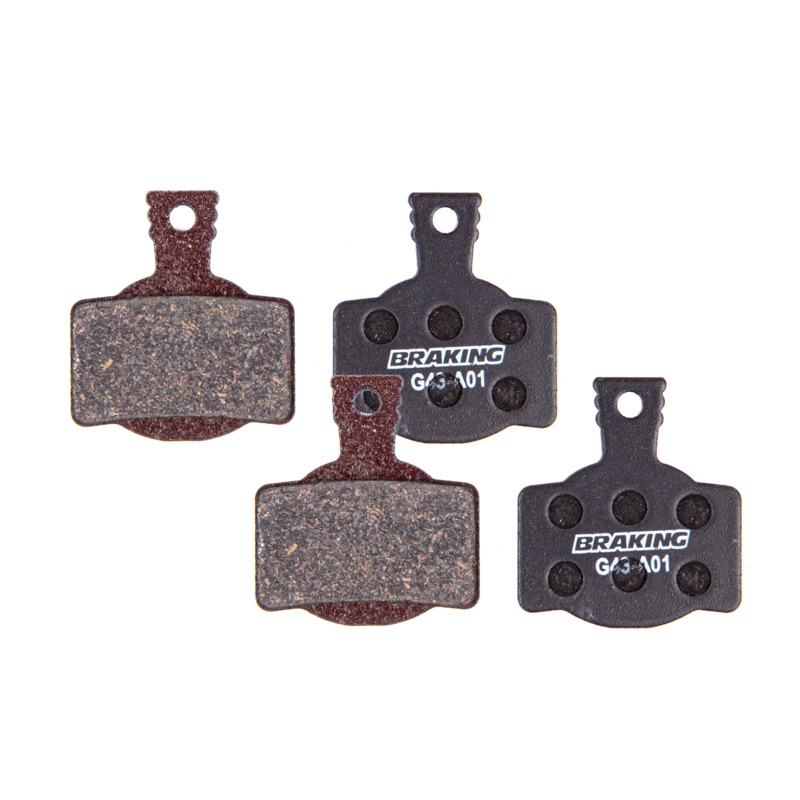 Braking Italy Organic Disc Brake Pads for Magura MT 2/4/6/8 | High-Performance Sintered & Organic Compatible with Shimano & SRAM AXS