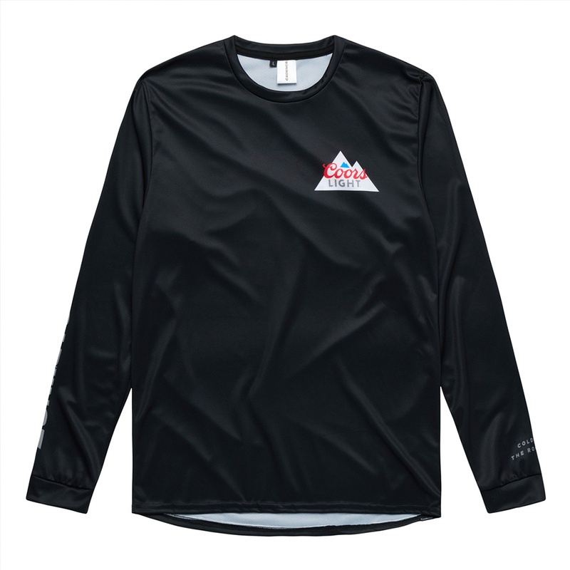 Cadence X Coors Light, Long Sleeve MTB Jersey Small