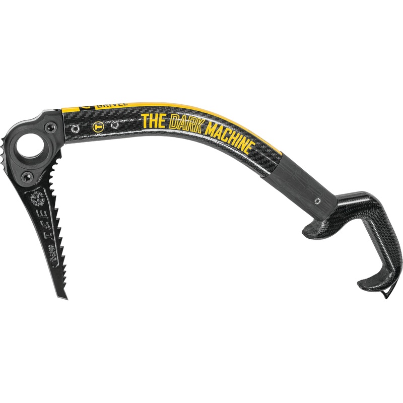 Grivel Dark Machine Ice Tool with Vario Ice Blade – Hot Forged Performance
