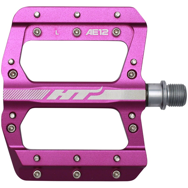 HT Components AE12 Pedals – Platform, Aluminum, 9/16″, Purple