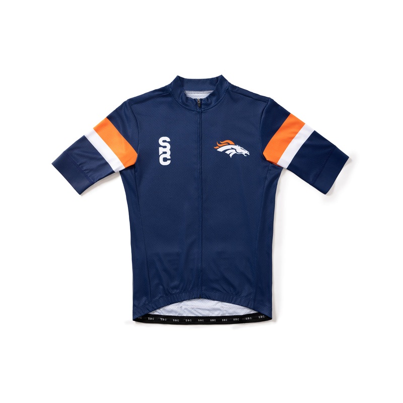 #NFLJ-DEN  NFL Collection  Cycling Jersey  Denver Broncos (Size Small, Like-New w/o tags) Small