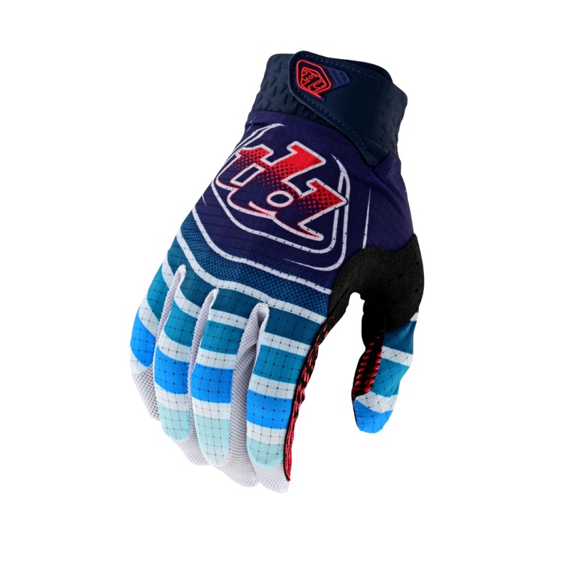 Troy Lee Designs Air MTB Glove – Wavez – Navy-Red Navy – Red Small