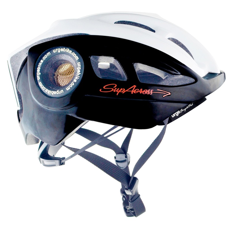 Urge Supacross XC Helmet – Black-White Black – White Small/Medium