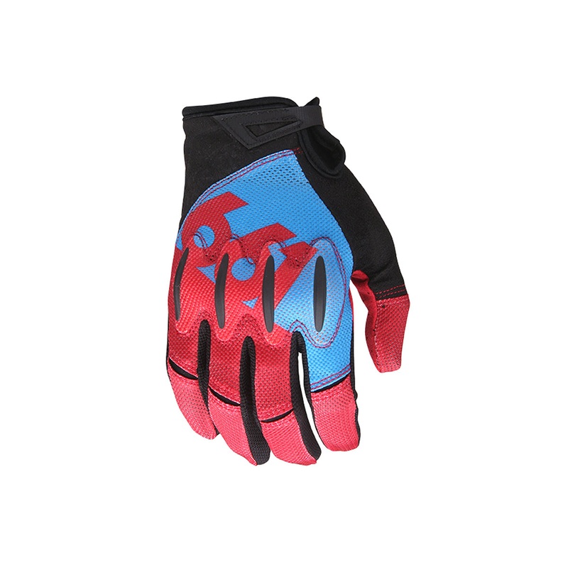661 Evo II MTB Glove – Blue-Red Blue – Red X-Small