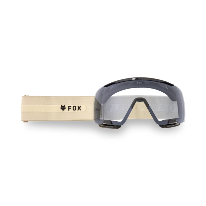 Fox Racing PureVue MTB Goggle – Black-Clear-Cream Cream