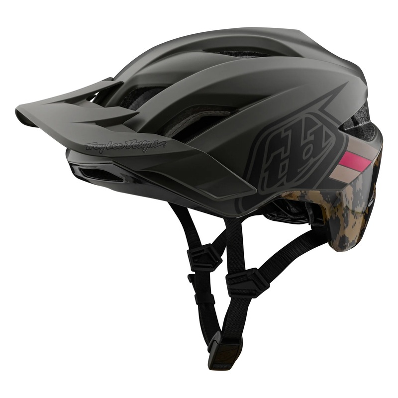 Troy Lee Designs Flowline SE MTB Helmet – Badge – Tarmac-Oak Tarmac – Oak X-Small/Small