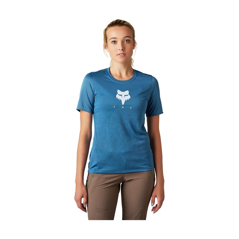 Jersey Fox Racing Ranger TruDri Women Medium Dark Blue