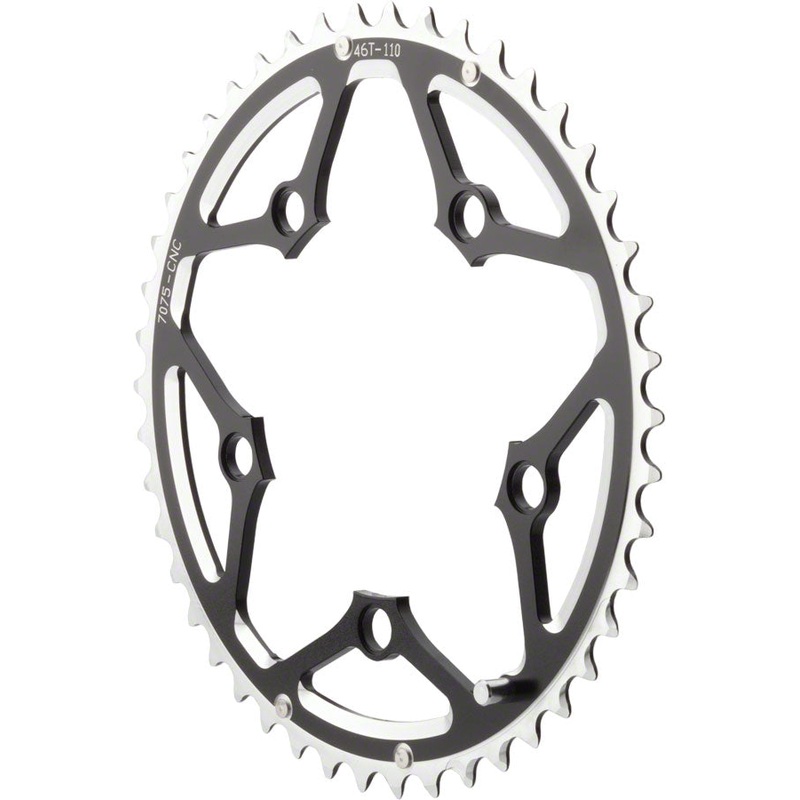 MSW Multi Speed 48t x 110mm Outer Chainring Black