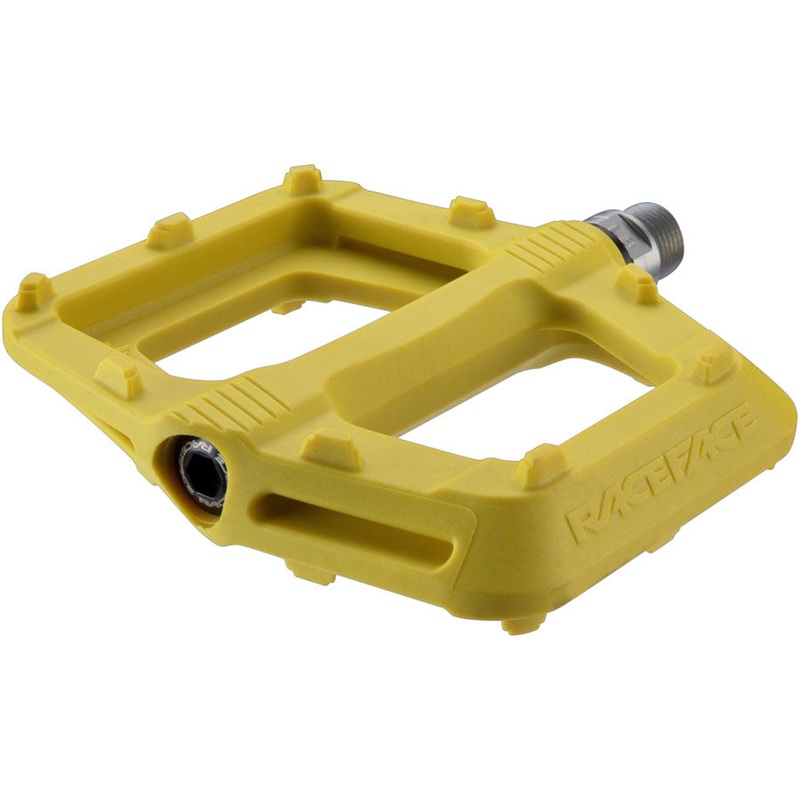 RaceFace Ride Pedals – Platform, Composite, 9/16″, Yellow