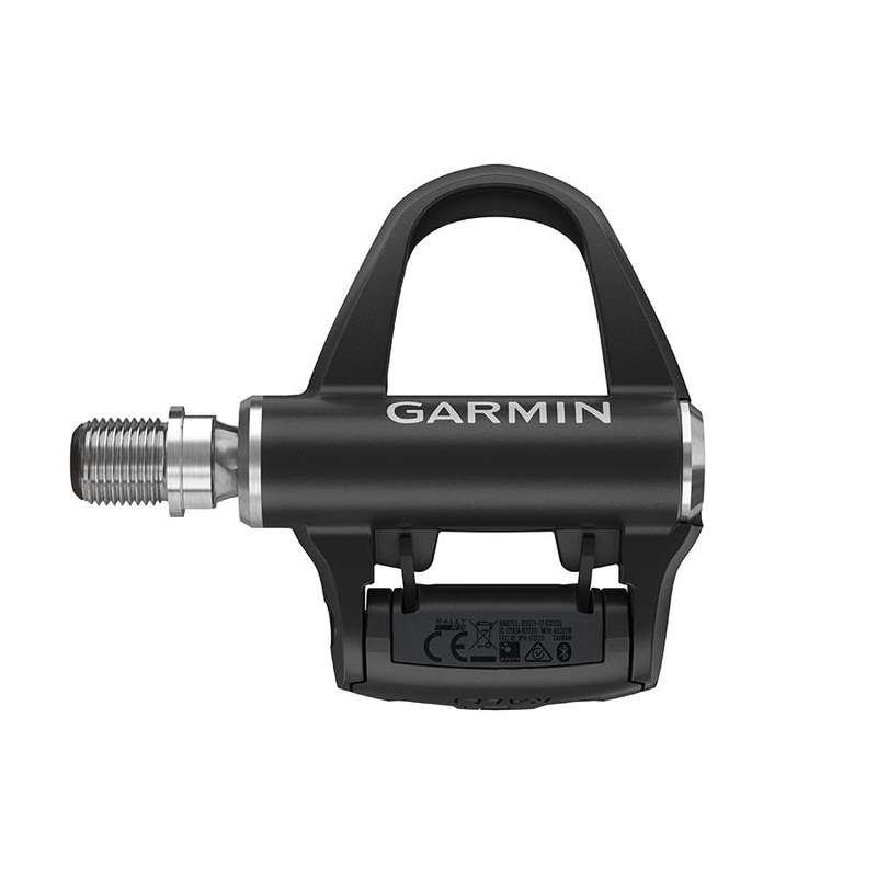 Garmin Rally RS100 Power Meter Pedals – Single Sided Clipless Composite 9/16″ BLK Pair Single-Sensing Shimano SPD-SL