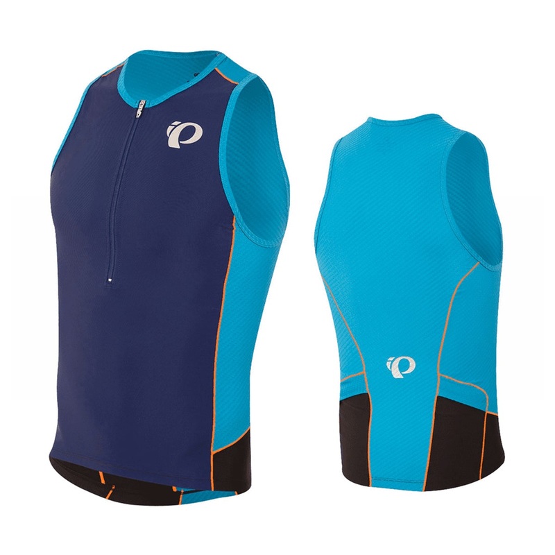 Pearl Izumi Elite Pursuit Tri Singlet – Bel Air Blue-Blue Depths Bel Air Blue – Blue Depths 2X-Large