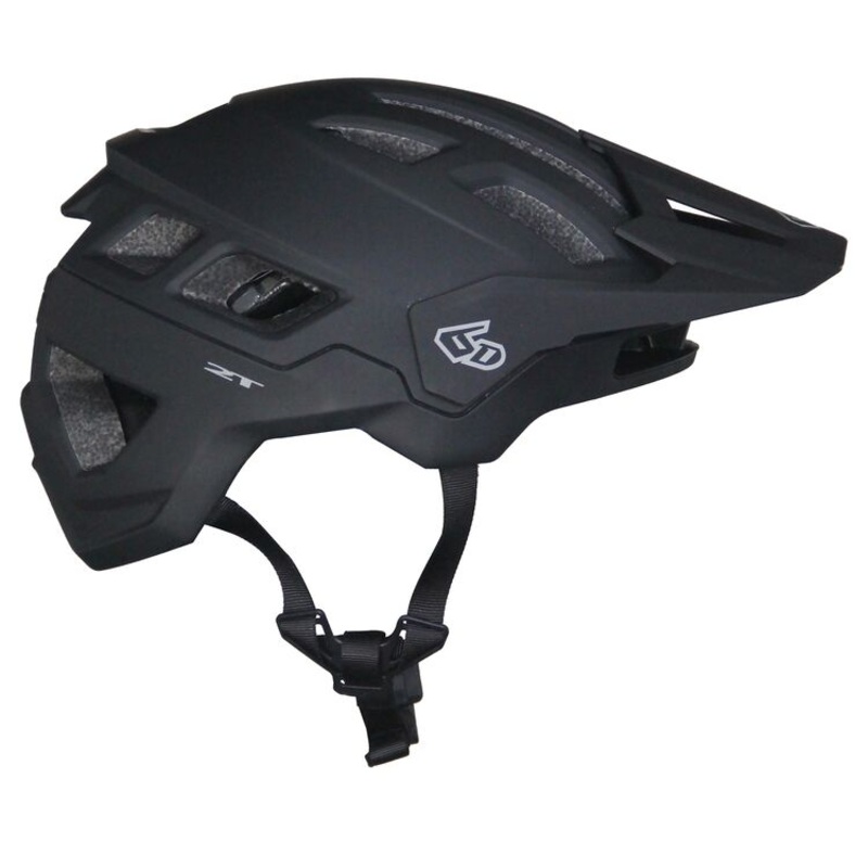 6D Helmets ATB-2T Ascent Trail MTB Helmet – Matt Black Matt Black X-Small/Small