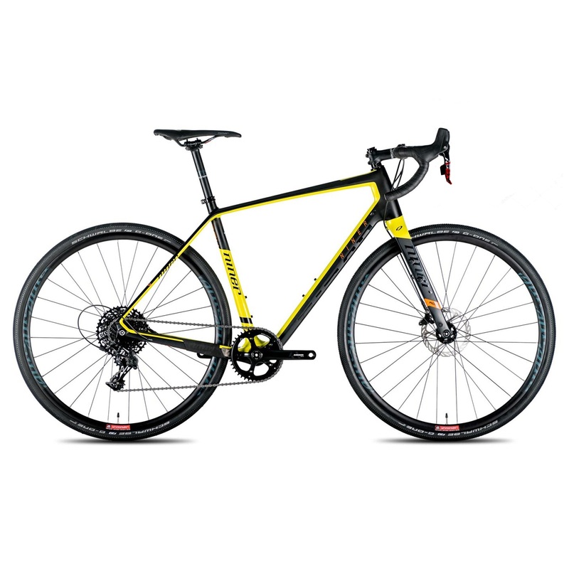 Niner RLT 9 RDO Road Bike – 2-Star Apex – Demo – Carbon-Yellow Carbon – Yellow 56cm (22″)