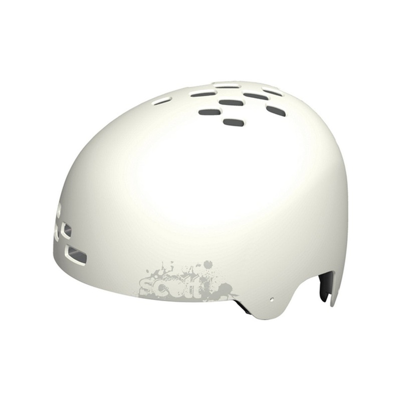 Scott Jibe MTB Helmet – White White Small