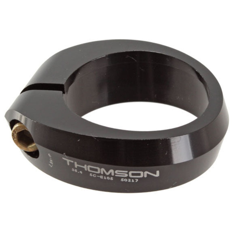 Thomson Bolt-On Seat Clamp, 36.4mm, 1-7/16″, Black