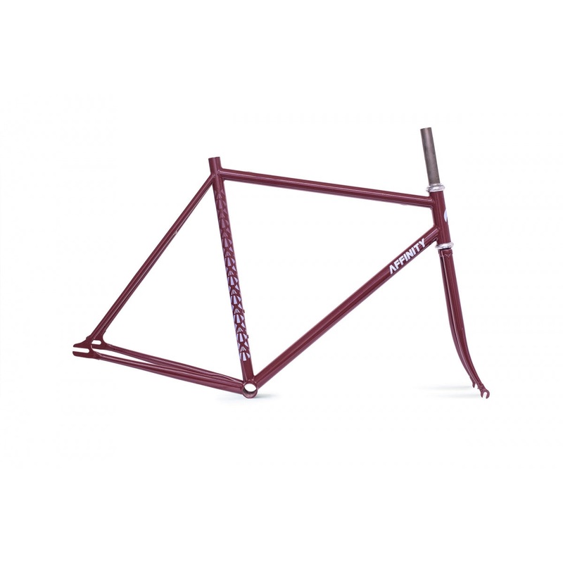 Affinity Metropolitan Track Frameset LG Crimson Sky
