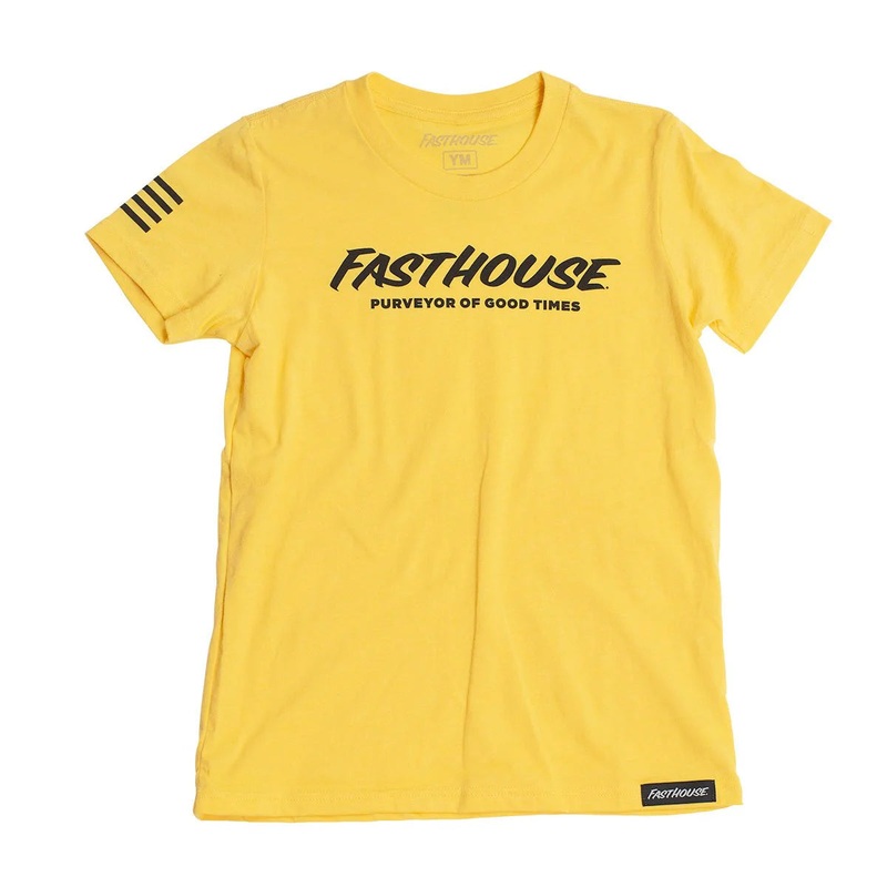 Fasthouse Logo Tee – Girls – Heather Gold Heather Gold Small