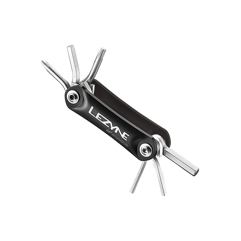 Lezyne RAP-6 Multi Tool – Black Black