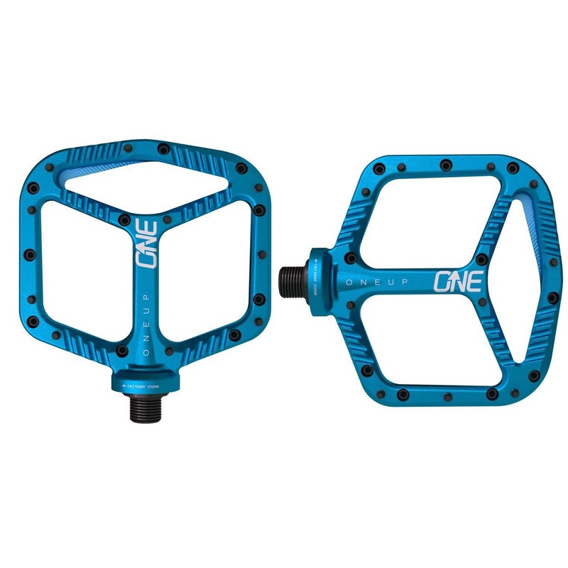 OneUp Aluminum Platform Pedals – Blue Blue