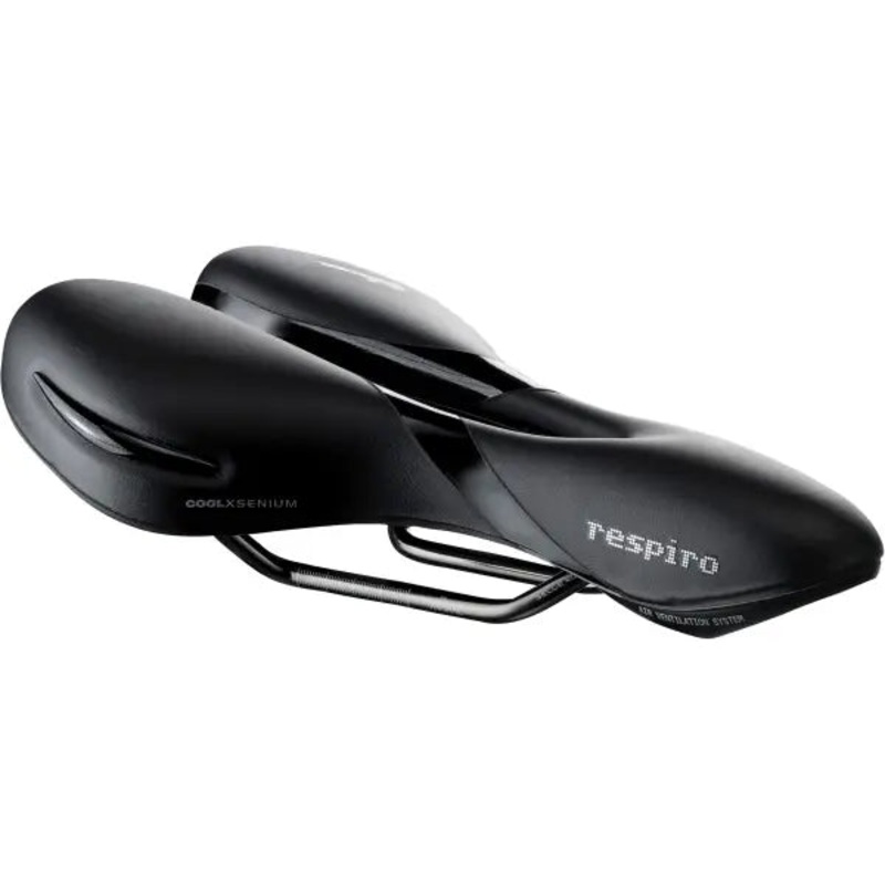 Selle San Marco Respiro Saddle – Athletic  – Black Black