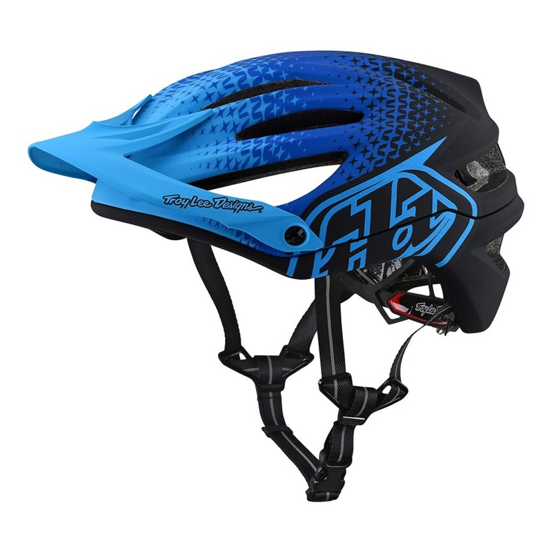 Troy Lee Designs A2 MIPS MTB Helmet – Starburst – Ocean – 2018 Ocean Medium/Large