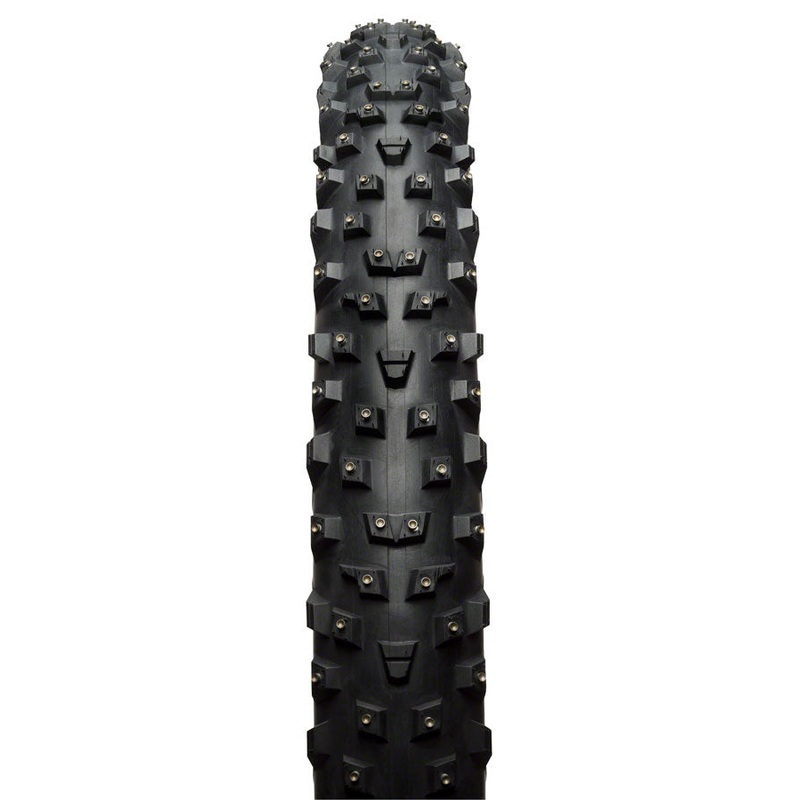 45NRTH Wrathchild Tire – 27.5 x 3.0, Tubeless, Folding, Black, 120 TPI, 252 XL Concave Carbide Aluminum Studs
