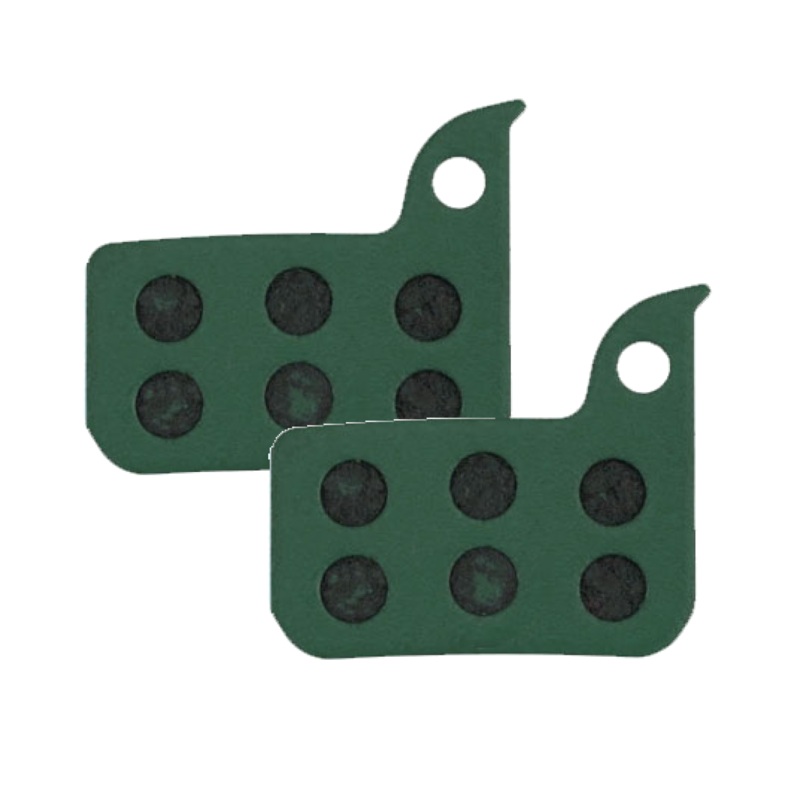 EBC Brakes Disc Pads Bundle for SRAM Road Hydraulic/Level – Organic Green Compound, Reliable Performance & High Friction Braking