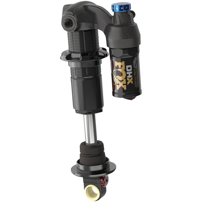 FOX DHX Factory Rear Shock – Trunnion Metric, 205 x 60 mm, 2-Position Lever, Hard Chromoly Damper Shaft