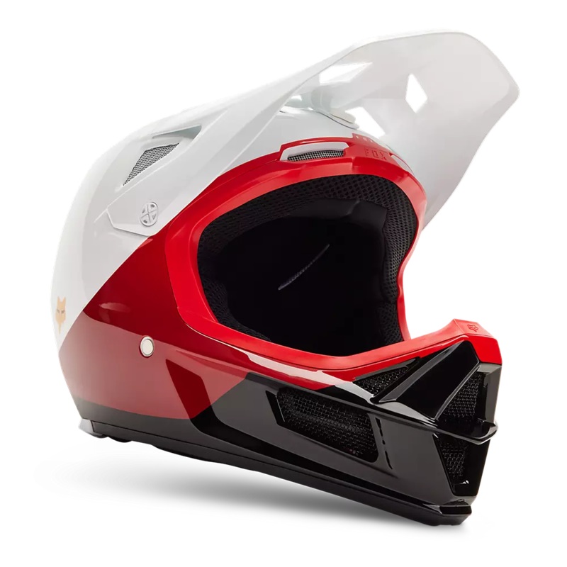 Fox Racing Rampage Comp Baysik Full Face Helmet – White White X-Small