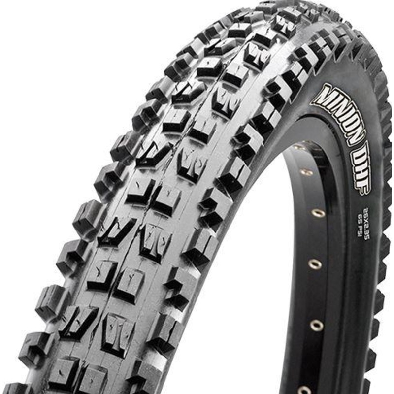 Maxxis Minion DHF 29″ Folding MTB Tire – WT Wide Trail – EXO Black 2.5″ (DC)Dual Compound – (TR)Tubeless Ready – (EXO)EXO Sidewall – 60TPI