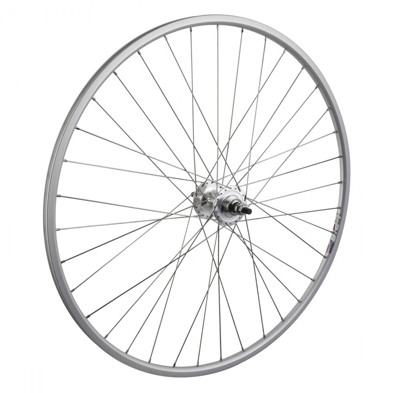 Wheel Master 27in WEI LP18 Rear B/O 10x120mm Form TH31 Fixed Gear Clincher Sil