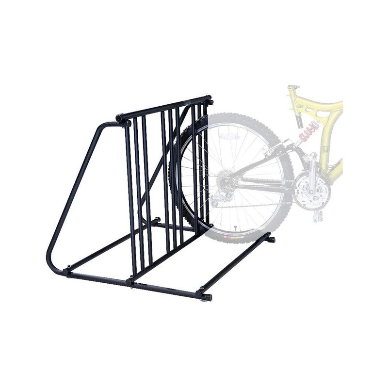 Hollywood Bike Valet Parking Rack Black Up to 6 Bikes