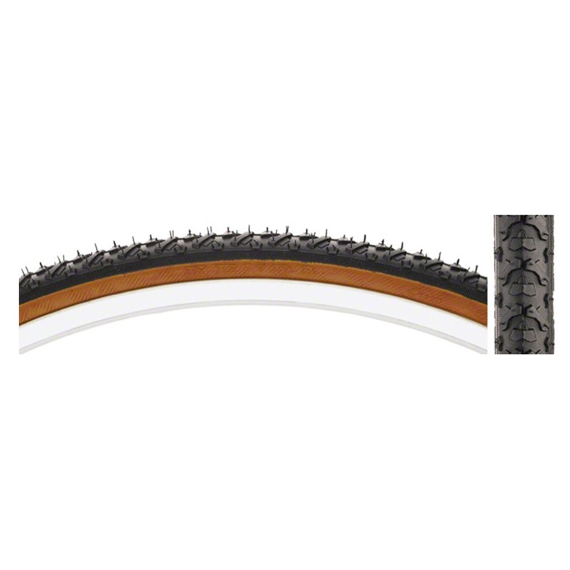 Kenda KrossCyclo 700c Wire Cyclocross Tire – Black-Mocha Black – Mocha 35c