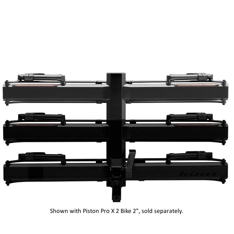 Kuat Piston Pro Add On Dual Ratchet Platform Rack – 1 Bike – Sandy Black Sandy Black