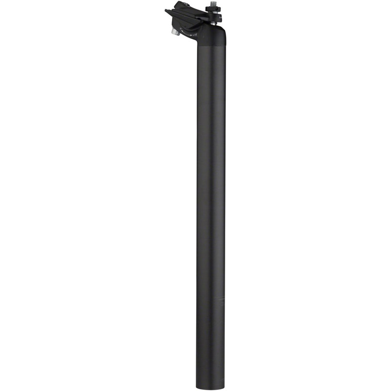 Salsa Guide Carbon Seatpost, 31.6 x 400mm, 18mm Offset, Black