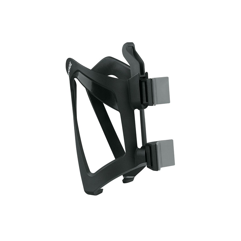 SKS Anywhere Mount Topcage Water Bottle Cage – Strap-On – Black Black