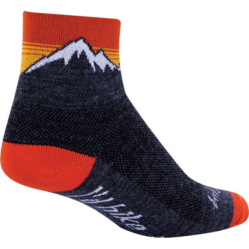 SockGuy Wool Hiker Socks – 3″, Black, Large/X-Large