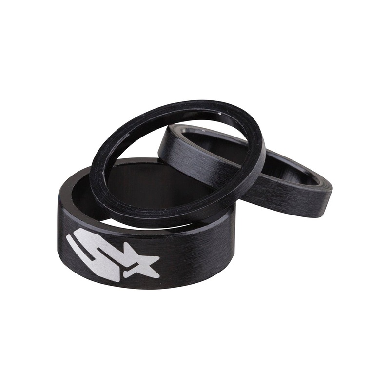 Spank Headset Spacer Kit – Black Black 1.1/8″